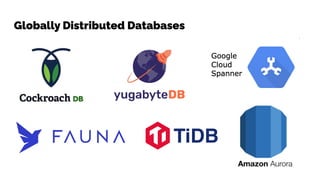 Globally Distributed Databases
 