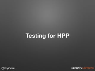 @insp3ctre
Testing for HPP
 