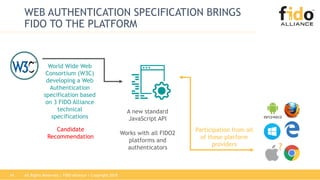 Beyond Passwords: FIDO & the Future of Consumer Authentication | PPT