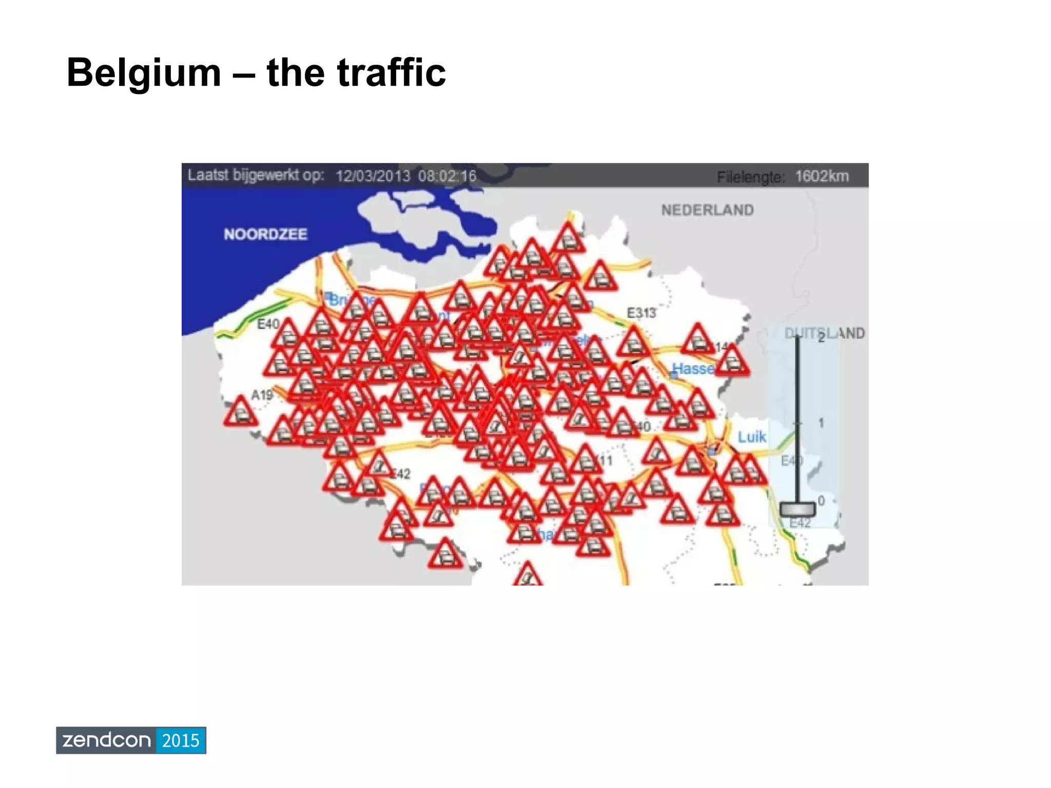 Belgium – the traffic
 