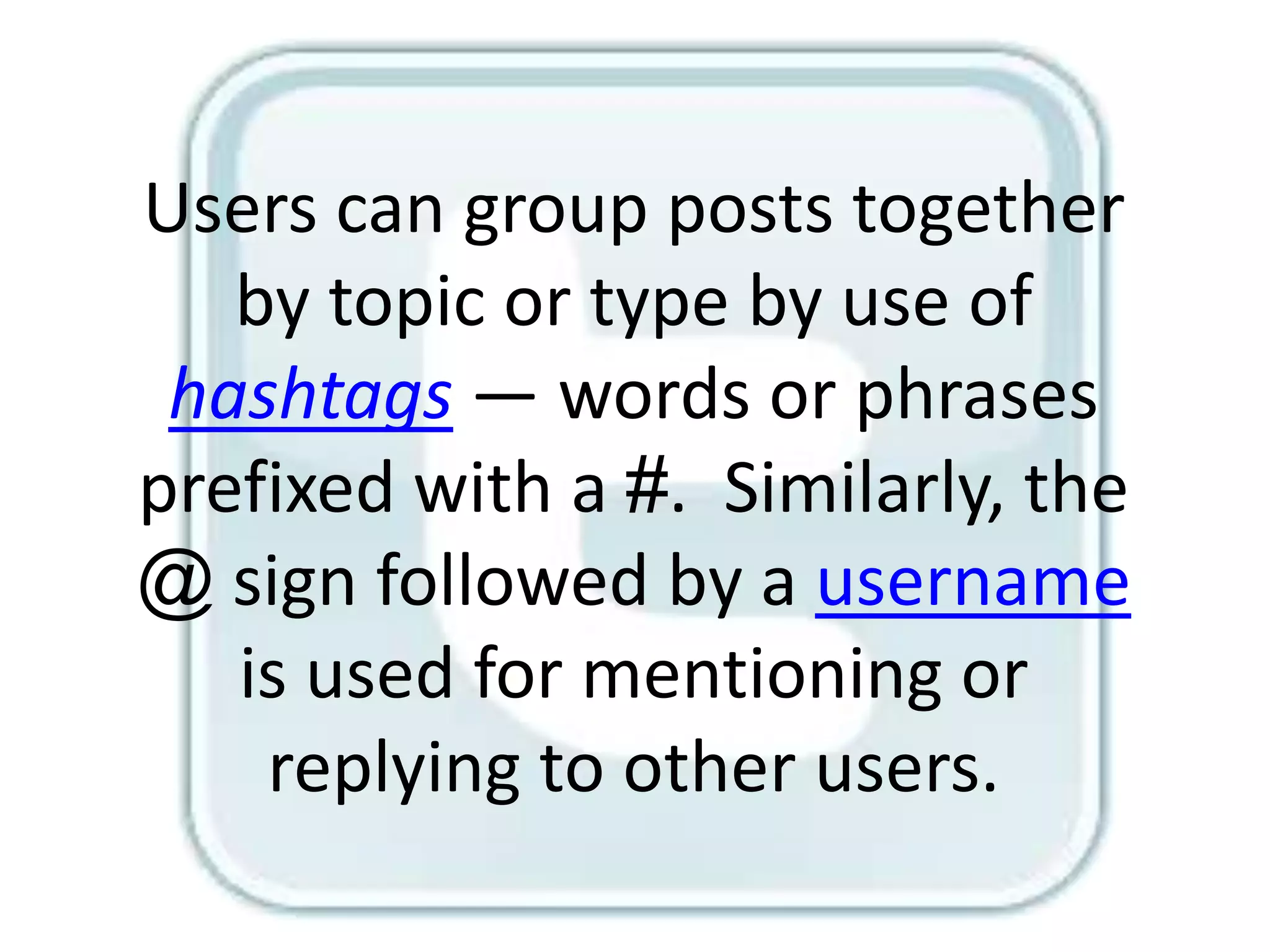  There are over 50 million tweets per day as of March 2010. This is up from 3 million tweets per day in March 2008.