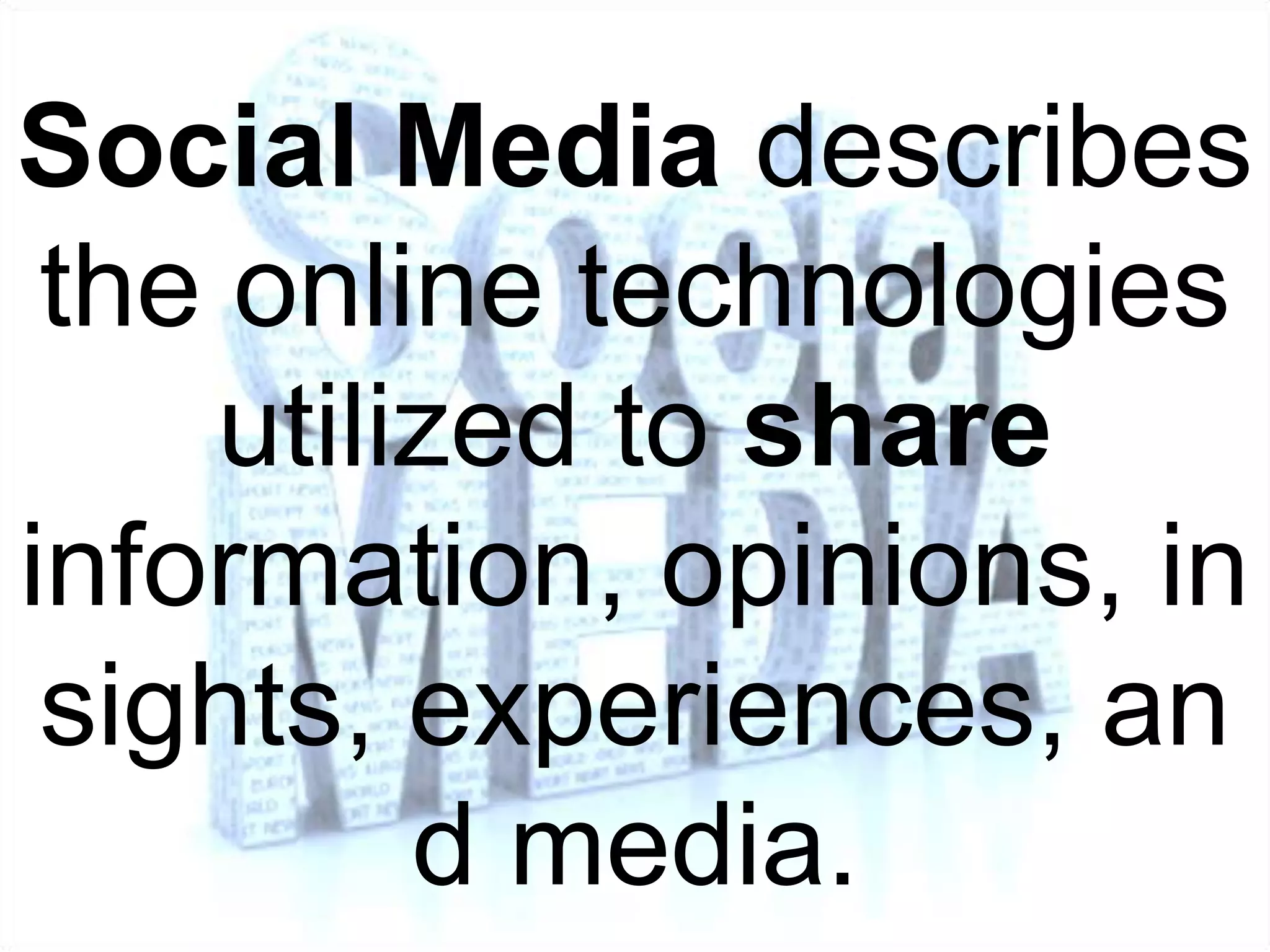   Join groups to interact with individuals who have similar interests, attended similar schools, or who have similar career objectives, and explain to students how to also do soToday’s Goals  Start discussions on both Facebook and LinkedIn and the benefits of doing so;