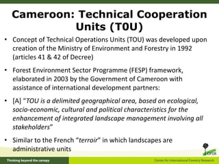 Beyond protected areas:  Landscape approaches to reconcile conservation and development