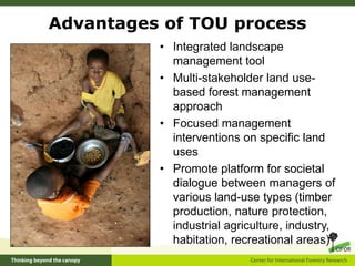 Beyond protected areas:  Landscape approaches to reconcile conservation and development