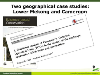 Beyond protected areas:  Landscape approaches to reconcile conservation and development