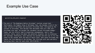 Example Use Case
 