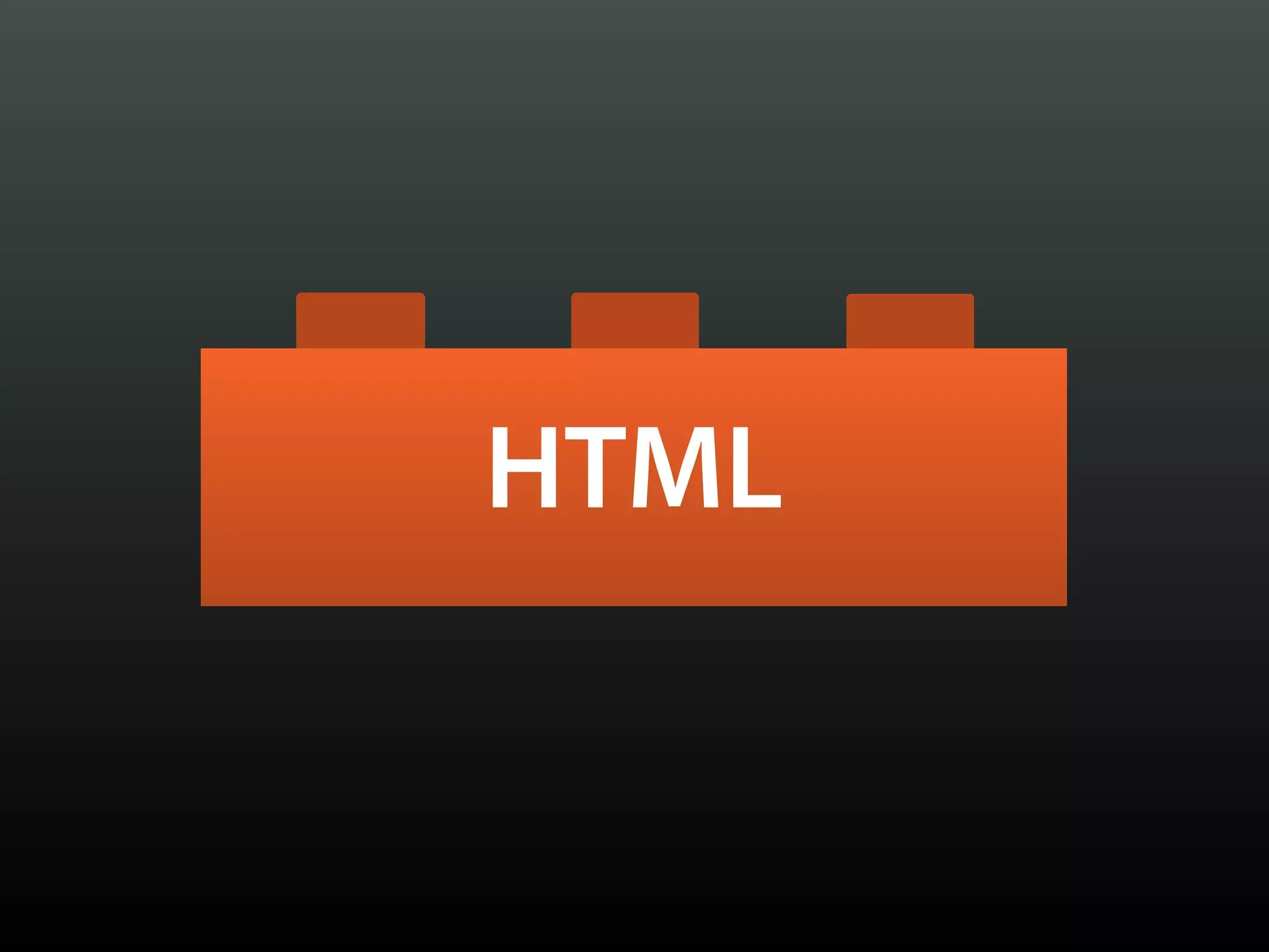 HTML
 