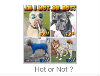 Hot or Not ?
               8
 