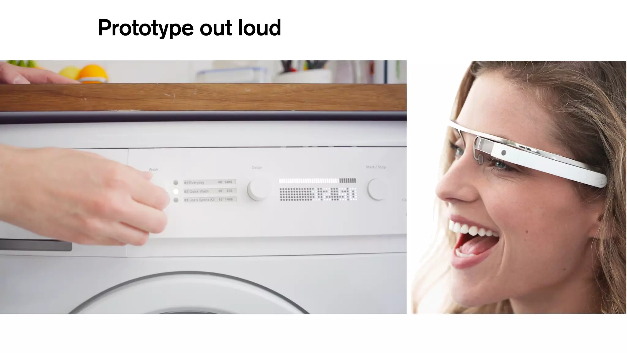The Internet of
Ubiquitous
Computing
Information
Appliance Things is
growing 
Prototype out loud
 