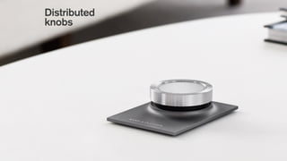 Distributed
knobs
 