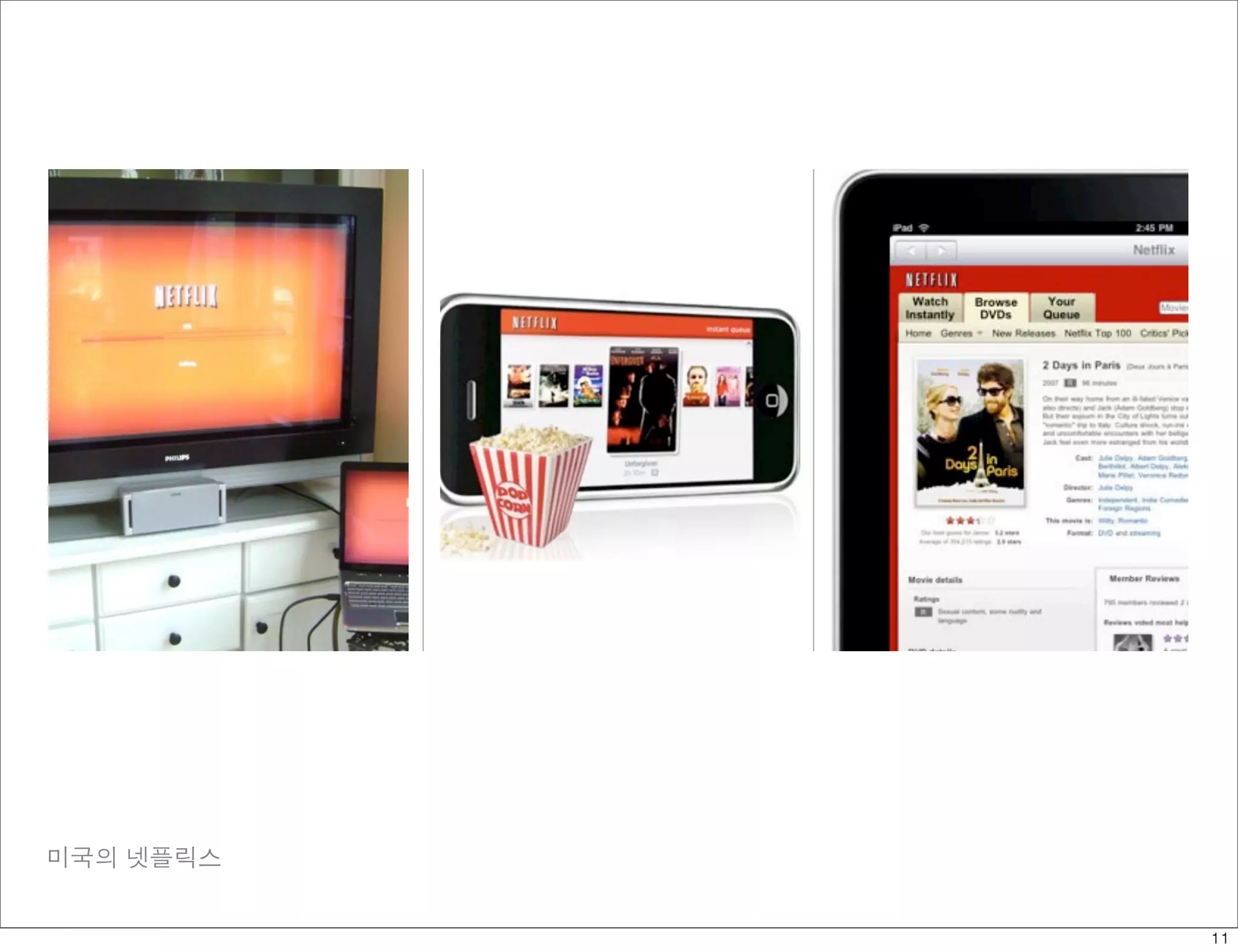 미국의 넷플릭스


           11
 