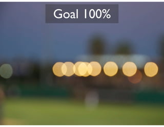 Goal 100%
 