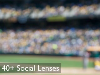 40+ Social Lenses
 