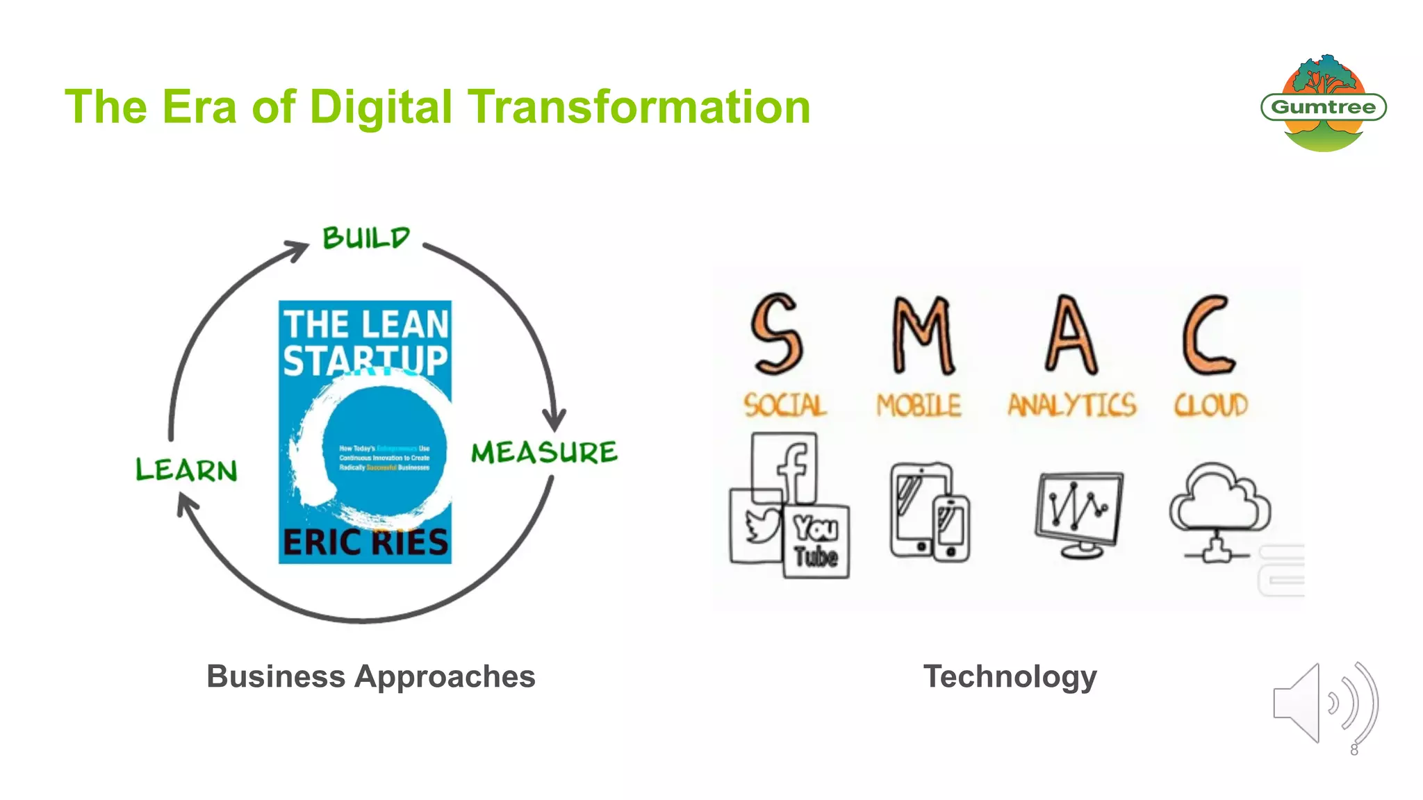 8
The Era of Digital Transformation
Business Approaches Technology