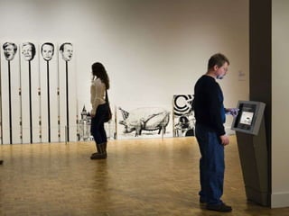 © 2008 McDonald’s Corporation Dynamic Captions , a series of projected interpretive captions in the Modern Galleries  Dynamic Captions , a series of projected interpretive captions in the Modern Galleries  Dynamic Captions , a series of projected interpretive captions in the Modern Galleries  