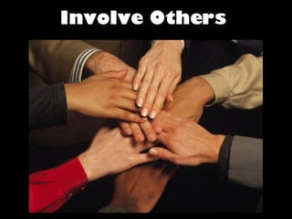 Showing is better than telling 
 