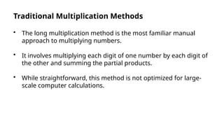 Beyond The Basics_ Computer Algorithms For Multiplication And Division.pptx