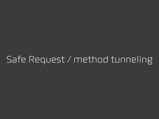 Network Working Group                                           R. Fielding
Request for Comments: 2616                                        UC Irvine
Obsoletes: 2068                                                   J. Gettys
Category: Standards Track                                        Compaq/W3C
                                                                   J. Mogul
                                                                     Compaq
                                                                 H. Frystyk
                                                                    W3C/MIT
                                                                L. Masinter
                                                                      Xerox
                                                                   P. Leach
                                                                  Microsoft
                                                             T. Berners-Lee
                                                                    W3C/MIT
                                                                  June 1999




                   Hypertext Transfer Protocol -- HTTP/1.1


Status of this Memo


   This document specifies an Internet standards track protocol for the
   Internet community, and requests discussion and suggestions for
   improvements.     Please refer to the current edition of the "Internet
 