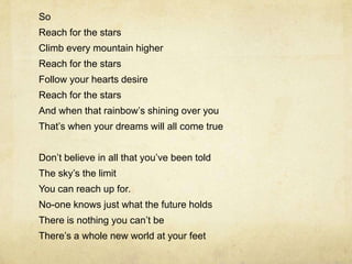 Beyond the boundaries lyrics | PPT