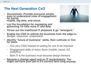 Beyond the CIO/CMO - The Rise of the Chief Digital Officer | CIO Perspectives Virginia 2014 | Keynote by Dion Hinchcliffe