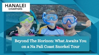 Beyond The Horizon: What Awaits You
on a Na Pali Coast Snorkel Tour
 