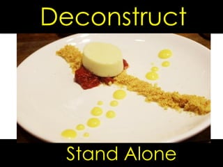 Deconstruct
Stand Alone
 