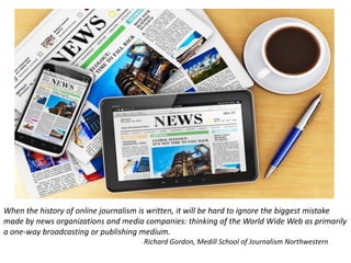 Beyond The Ink Smudge To Digital Relevancy : Social Media For Newspapers, the Media, Small Business, Brands