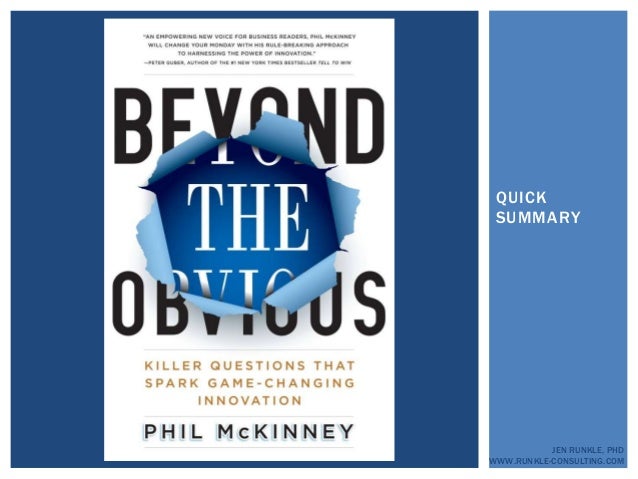 Beyond The Obvious