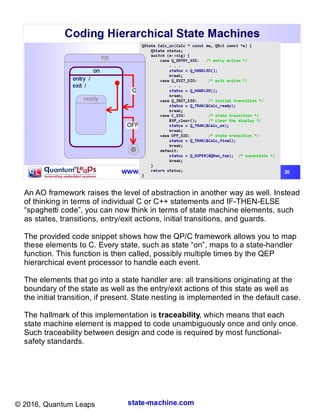 Beyond the RTOS: A Better Way to Design Real-Time Embedded Software | PDF