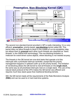 Beyond the RTOS: A Better Way to Design Real-Time Embedded Software | PDF