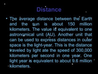 Beyond the solar system | PPT