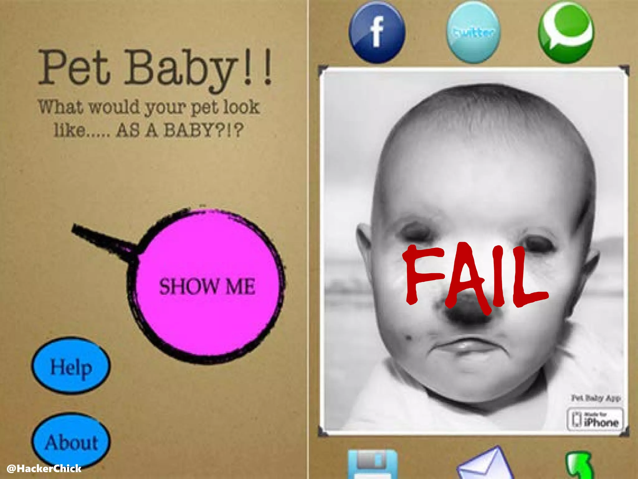 @HackerChick
FAIL
@HackerChick
 