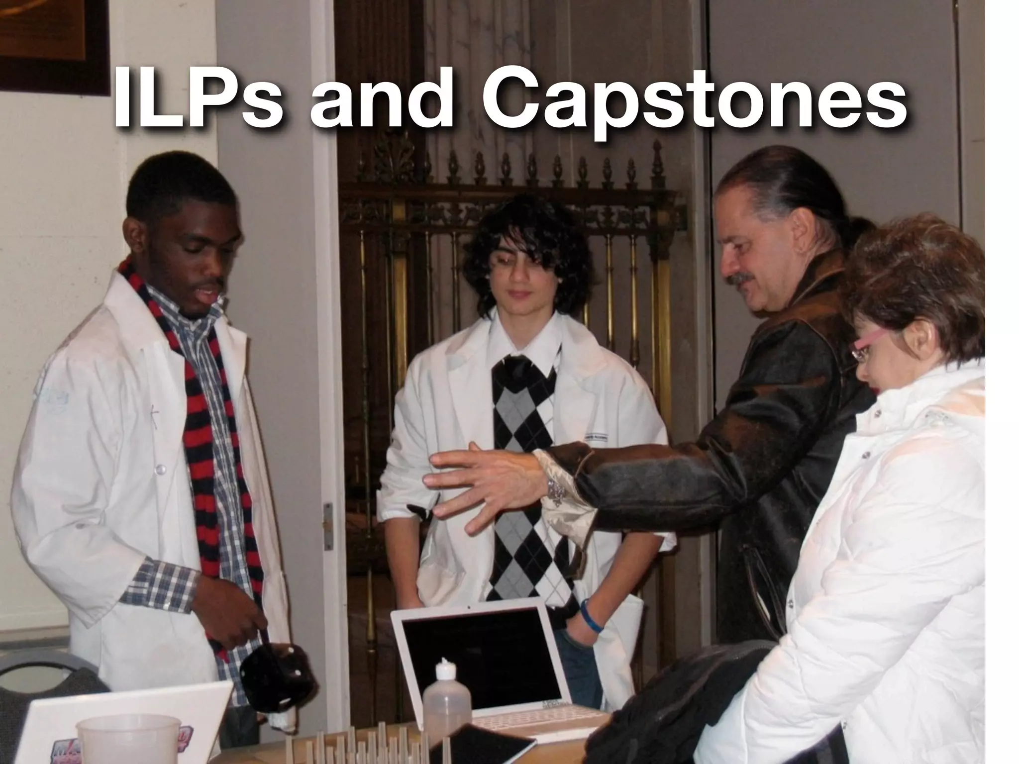 ILPs and Capstones
 