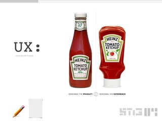 UX:us-er ex-pe-ri-ence
 