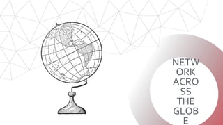 NETW
ORK
ACRO
SS
THE
GLOB
E
 