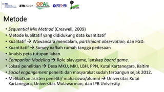 Ekspansi perkebunan kelapa sawit dan dinamika sosio-ekologis pedesaan