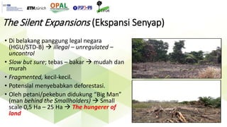 Ekspansi perkebunan kelapa sawit dan dinamika sosio-ekologis pedesaan