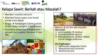 Ekspansi perkebunan kelapa sawit dan dinamika sosio-ekologis pedesaan