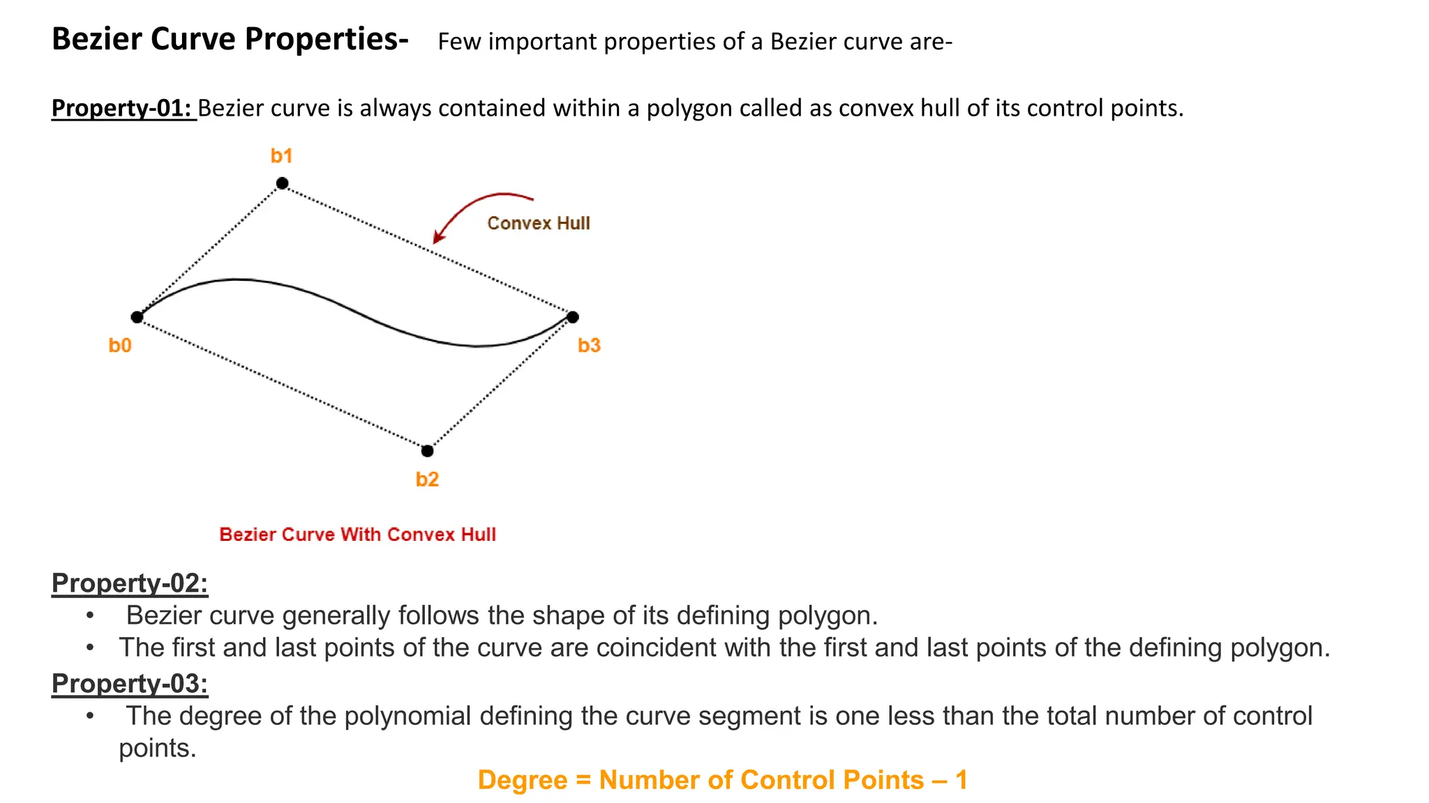 Computer Graphics Introduction To Curves | PPTX