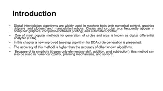 Computer Graphics Introduction To Curves | PPTX image.