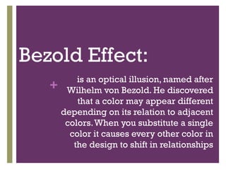 Bezold Effect Optical Illusion Art For Middle or High School | PDF