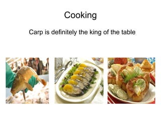 Cooking Carp is definitely the king of the table 