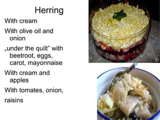 Herring With cream 