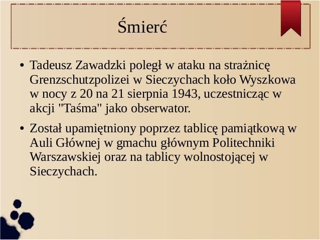 Tadeusz Zawadzki "Zośka"
