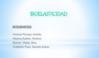 INTEGRANTES:
•Arenas Piscoya, Andrés.
•Abarca Suárez, Ximena.
•Bulnes Villalta, Binz.
•Calderón Paco, Daniela Esther.
 