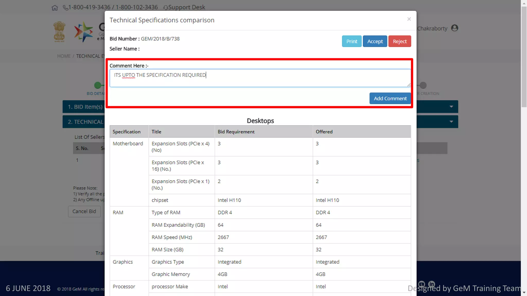 Designed by GeM Training Team6 JUNE 2018