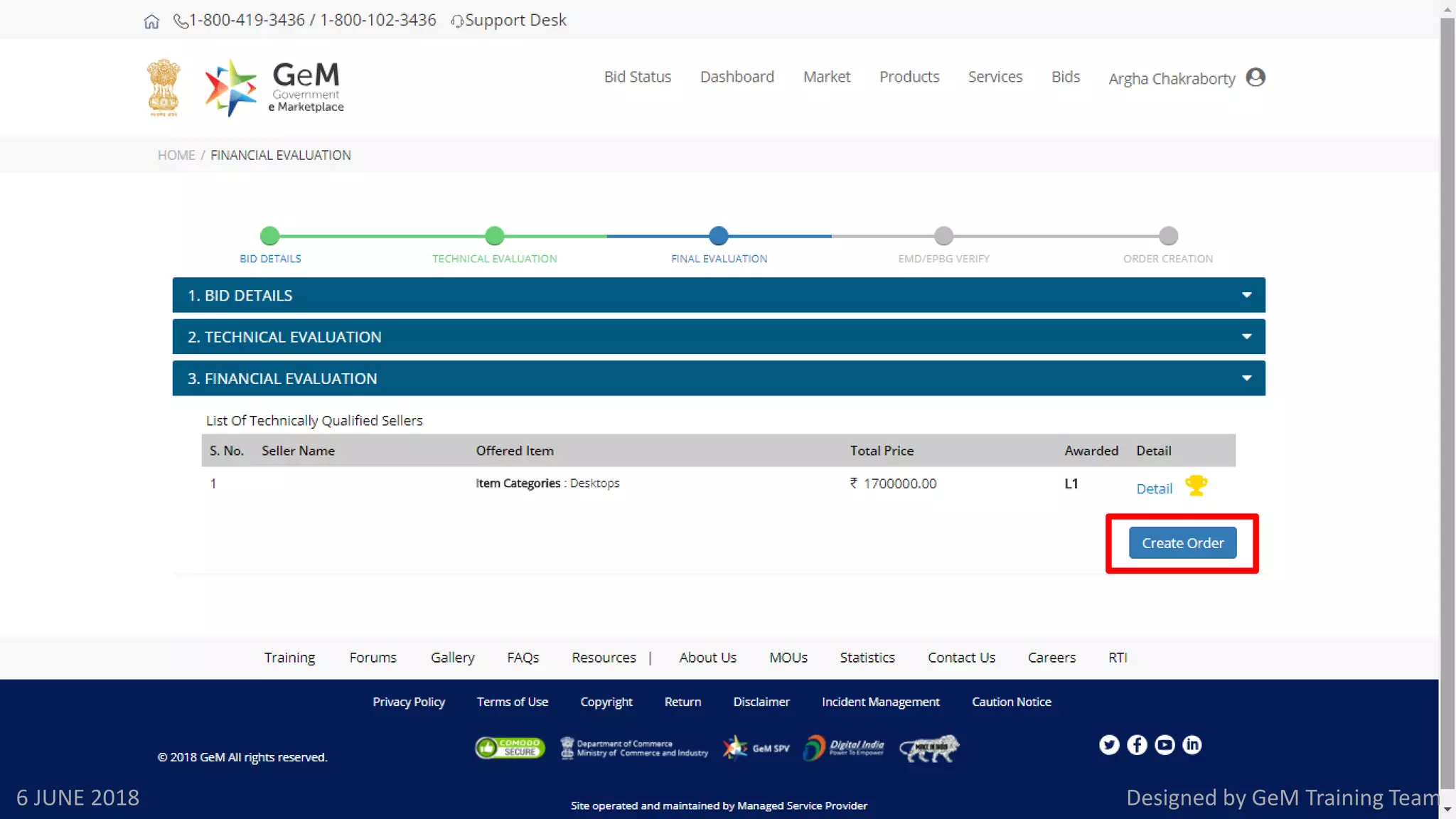 Designed by GeM Training Team6 JUNE 2018