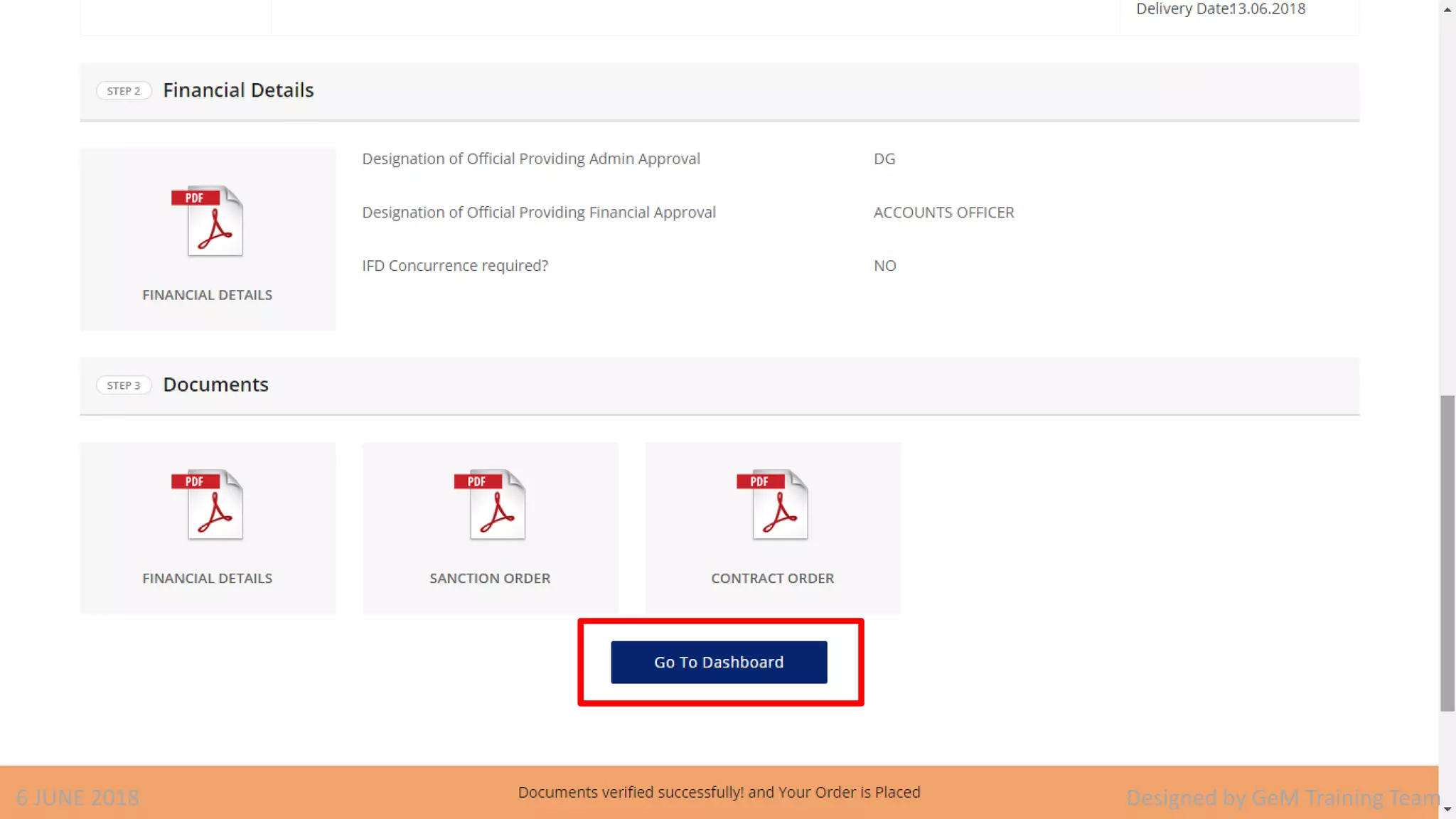 Designed by GeM Training Team6 JUNE 2018