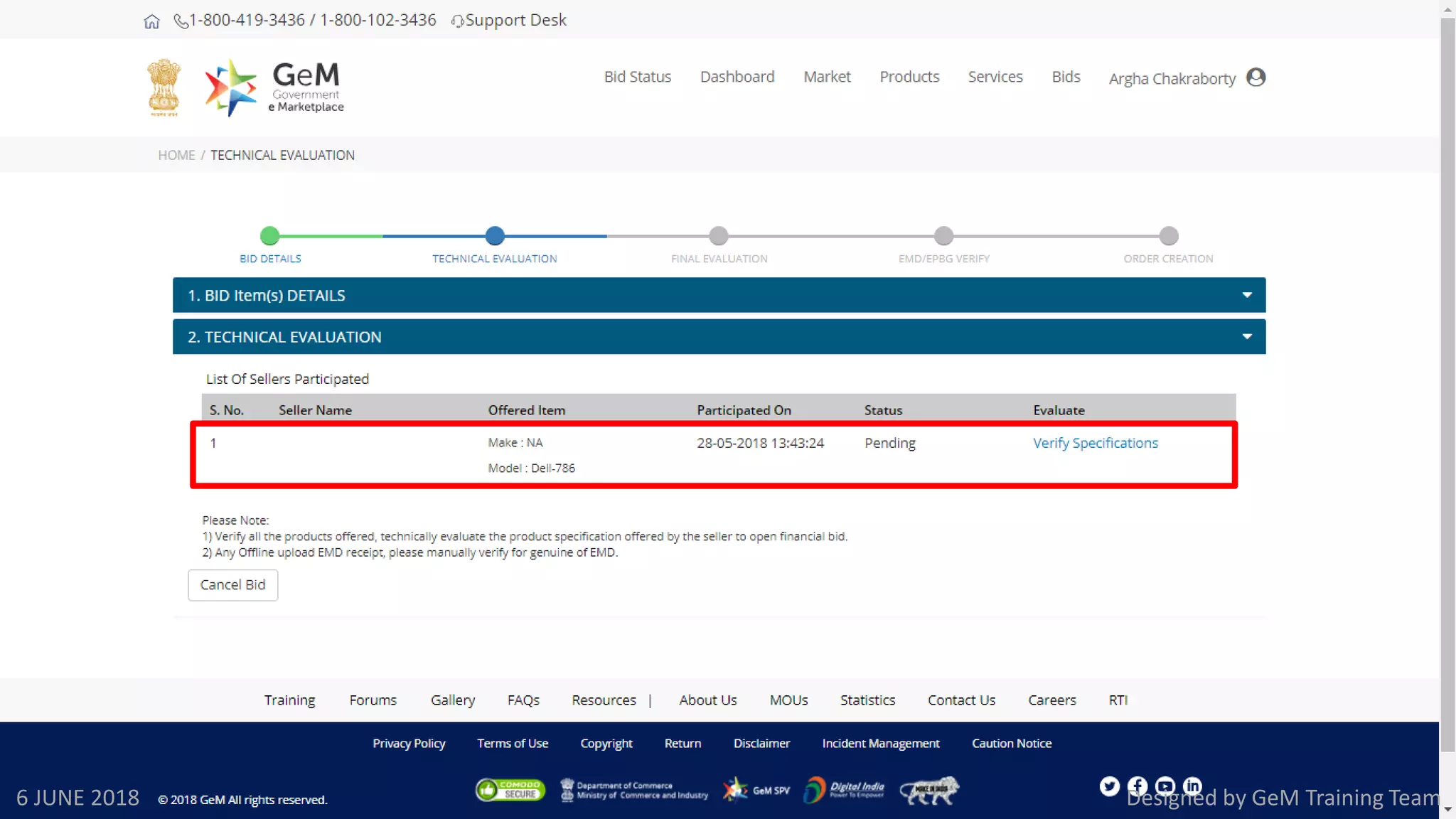 Designed by GeM Training Team6 JUNE 2018