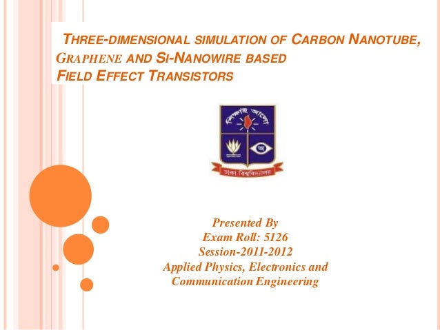 Master thesis graphene